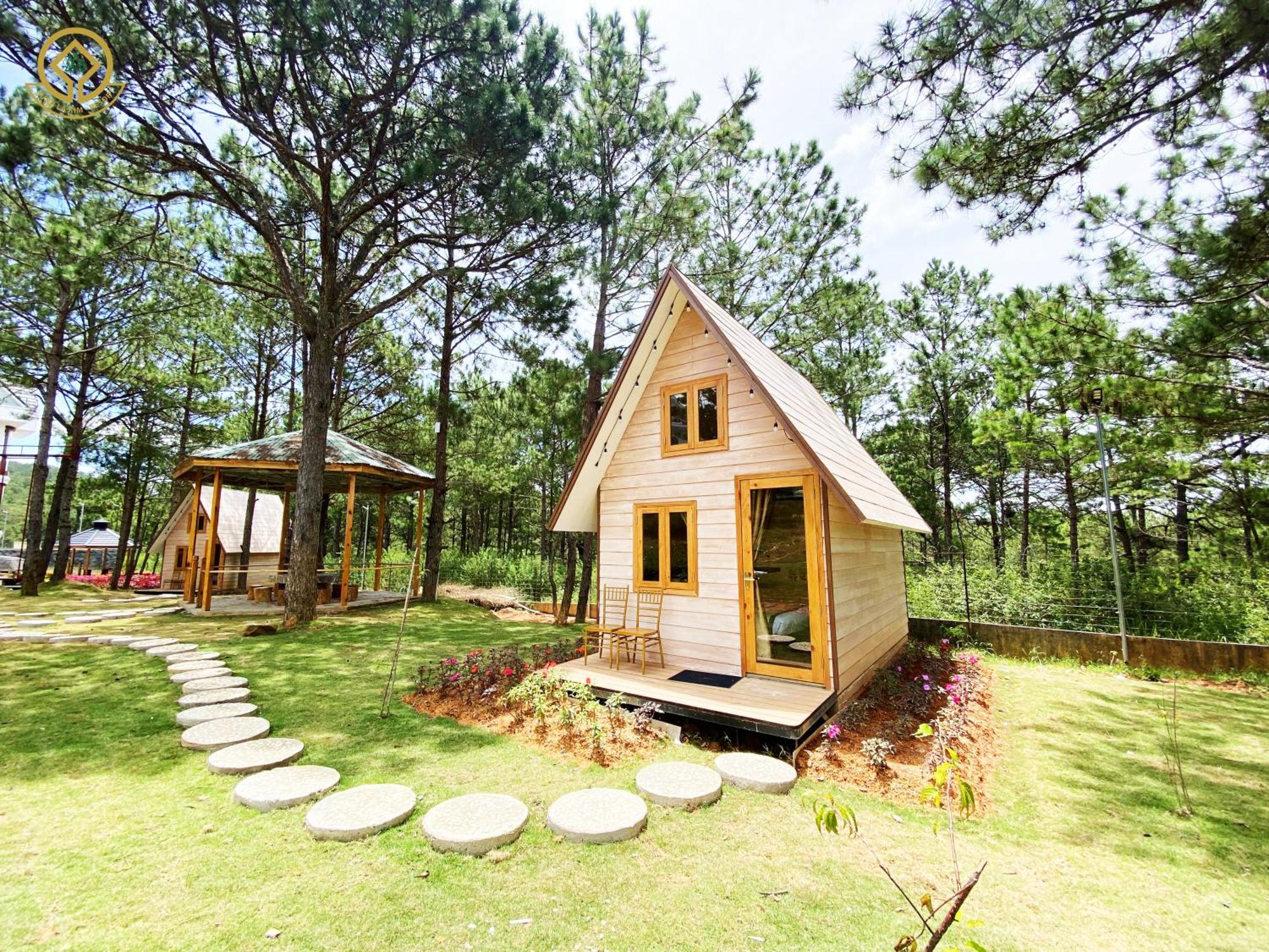 Rừng Lá Kim Resort Dalat Exterior foto