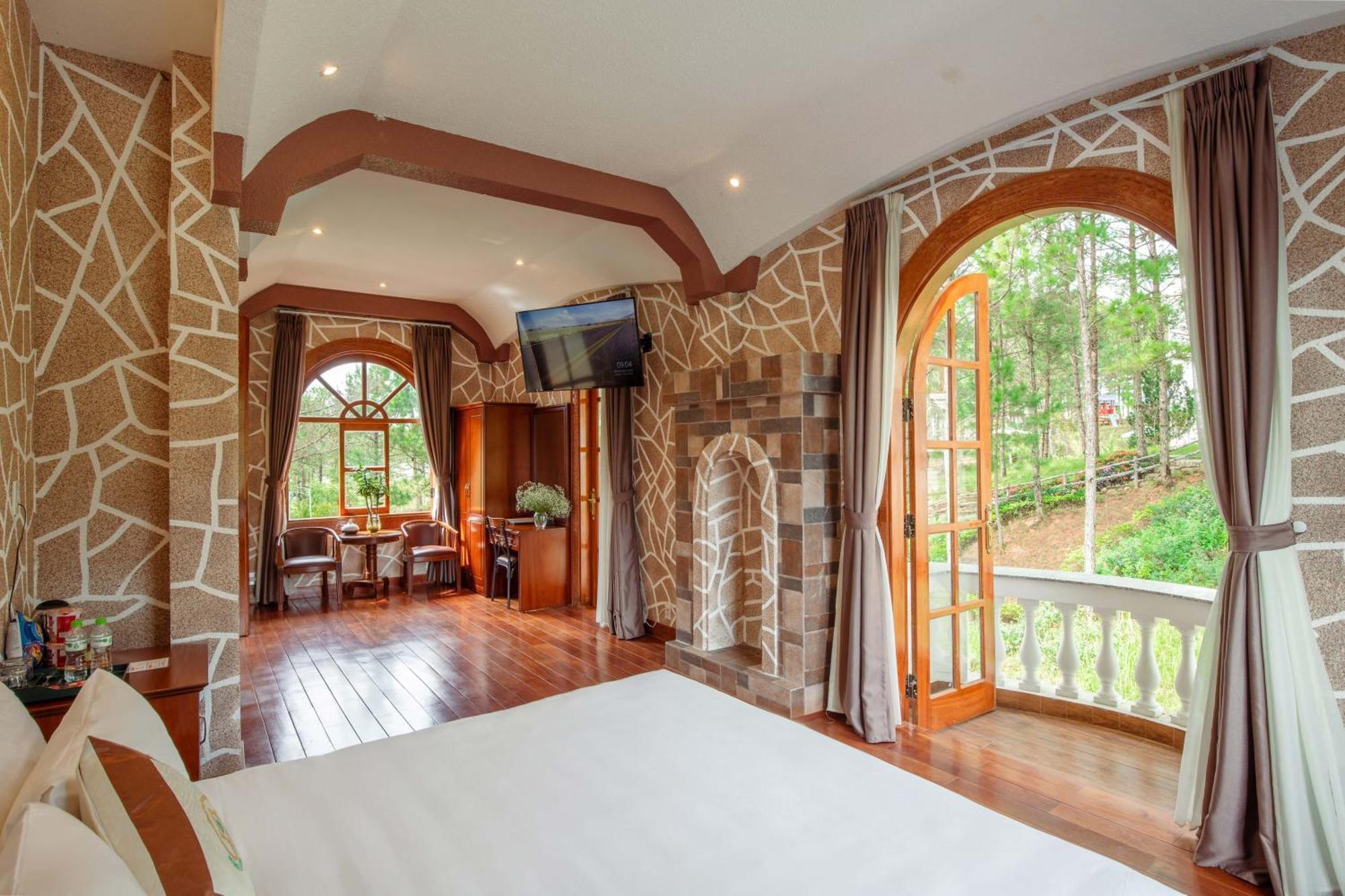 Rừng Lá Kim Resort Dalat Exterior foto